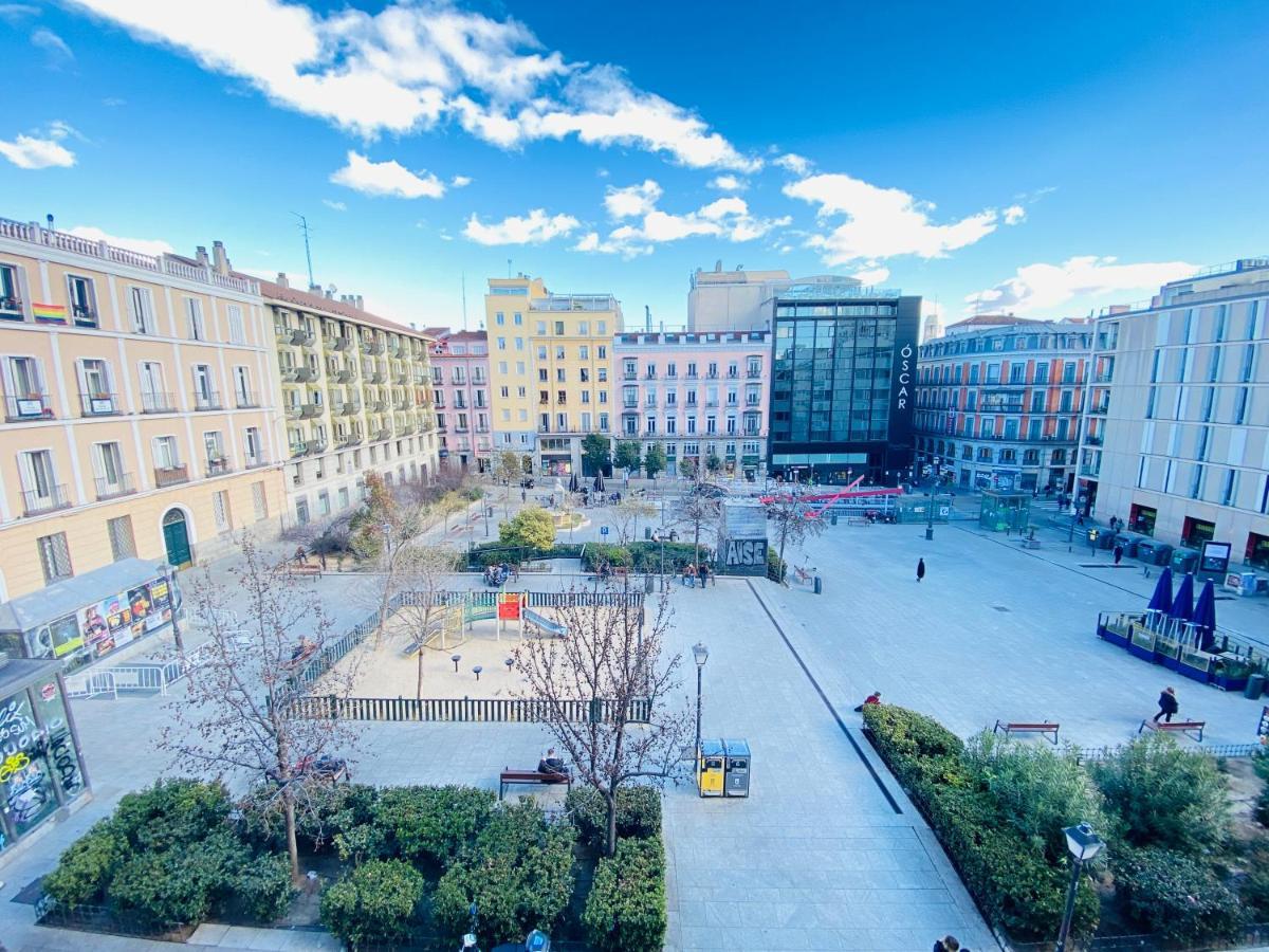 Estudio Doble Con Balcon En Madrid Centro エクステリア 写真