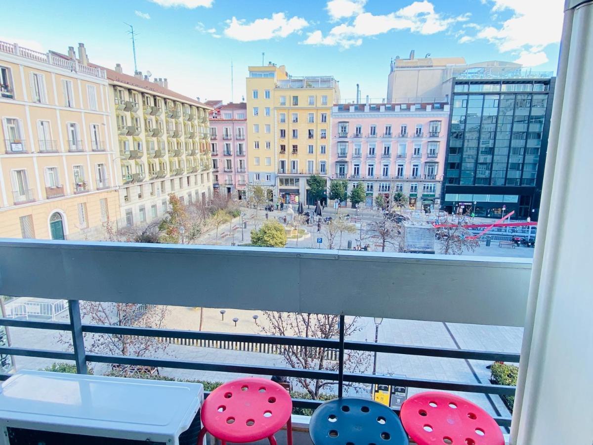 Estudio Doble Con Balcon En Madrid Centro エクステリア 写真